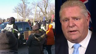 Ford warns of ‘serious consequences’ if protests don't end