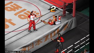 ストーカー市川 vs 磁雷矢（ファイプロワールドPS4版） FIRE PRO WRESTLING WORLD