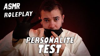 ASMR : TEST DE PERSONALITE ! ROLEPLAY DOCTEUR