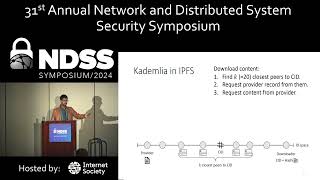 NDSS 2024 - Content Censorship in the InterPlanetary File System