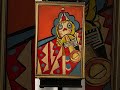 Art Auctions | 500 Gallery | Cubist Hugo Scheiber Clown Painting