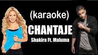 Shakira & Maluma - Chantaje ★ Karaoke ★