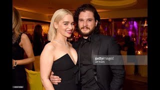 Emilia Clarke & Kit Harington at Golden Globes 2018 and After Party Part 2 | Jonerys 2018