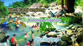 West Karbi Anglong picnic spot Assam West karbi anglong kolonga irrigation