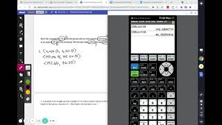 Parametric Word Problem Example