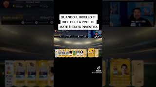 CiccioGamer89 meme:quando il bidello ti dice che la prof di matematica è stata investita