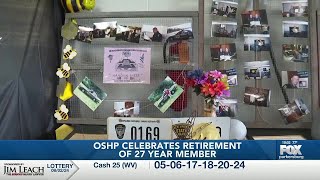 OSHP celebrated retirement of 27 year member