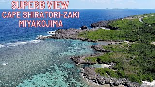 DRONE SHOTS CAPE SHIRATORI-ZAKI 白鳥崎　伊良部島　空撮