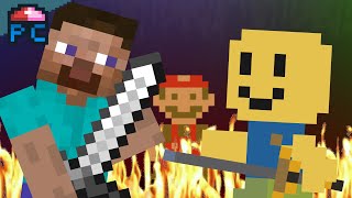Minecraft Steve VS ROBLOX VS Mario | Mario Animation