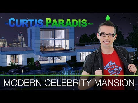 The Sims 3 - Building a Modern Celebrity Mansion The Sims 3 - Building a Modern Celebrity Mansion