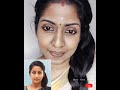 navya nair oruthee makeup transformation @navyanairofficial niv vin arts