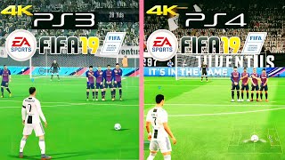 FIFA 19 PS4 Vs FIFA 19 PS3 Comparison