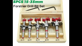 Forstner Drill Bits 5PCS