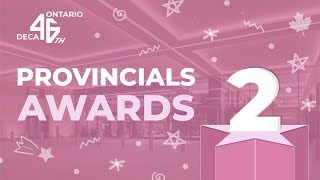 Awards Ceremony 2 | 46th Annual Provincials Conference