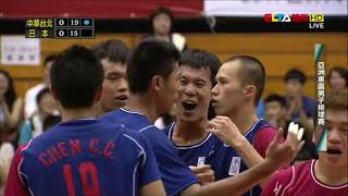 2013亞洲東區男子排球錦標賽 冠軍戰 台灣vs日本 / 東アジア地区バレーボール男子選手権