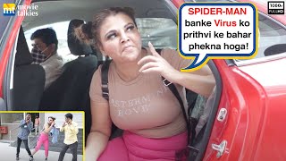 Rakhi Sawant wishes to turn into Spiderman | LIVE Dance with Local People | Dream Mein Entry
