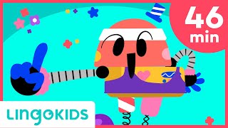 MOVE, KIDS! 🕺 Dance Songs for Kids! | Lingokids