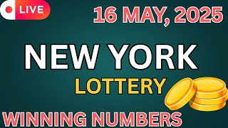 New York Midday Lottery Results For - 16 May, 2025 - Numbers - Win 4 - Take 5 - NY Lotto - Powerball