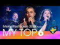 🇸🇪 My top 6 | Melodifestivalen 2024 (Sweden) | After the show (Heat 2)