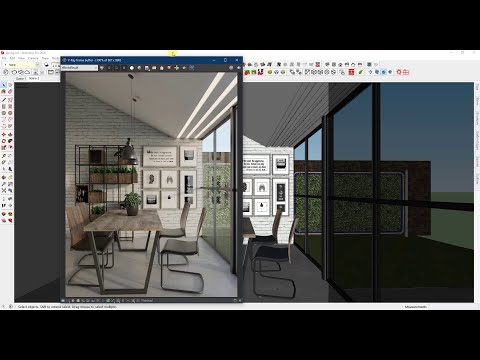 Interior Rendering Settings In Sketchup 2019 & Vray Next Tutorial #20 ...