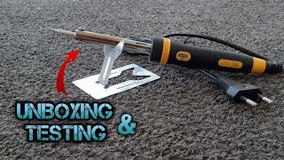 Soldering iron |Unboxing and testing 30W-60W soldering iron