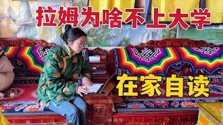 【Lhamo】143 Why did Tibetan girl choose to take the self-taught test instead of going to college?