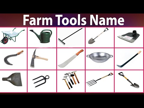 What means farm tools?