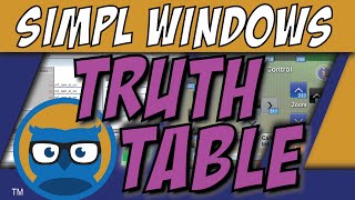 Crestron SIMPL Windows TRUTH TABLE Symbol Tutorial