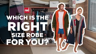 How to choose the Correct robe size for you - change robe size guide