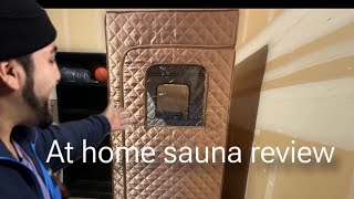 At home Amazon Sauna review