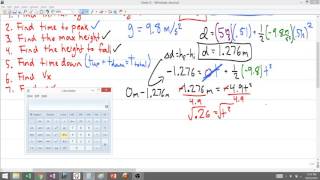 Physics Made Easy - Projectile Motion (guaranteed method)