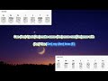 Moondance by Van Morrison play along with scrolling guitar chords and lyrics