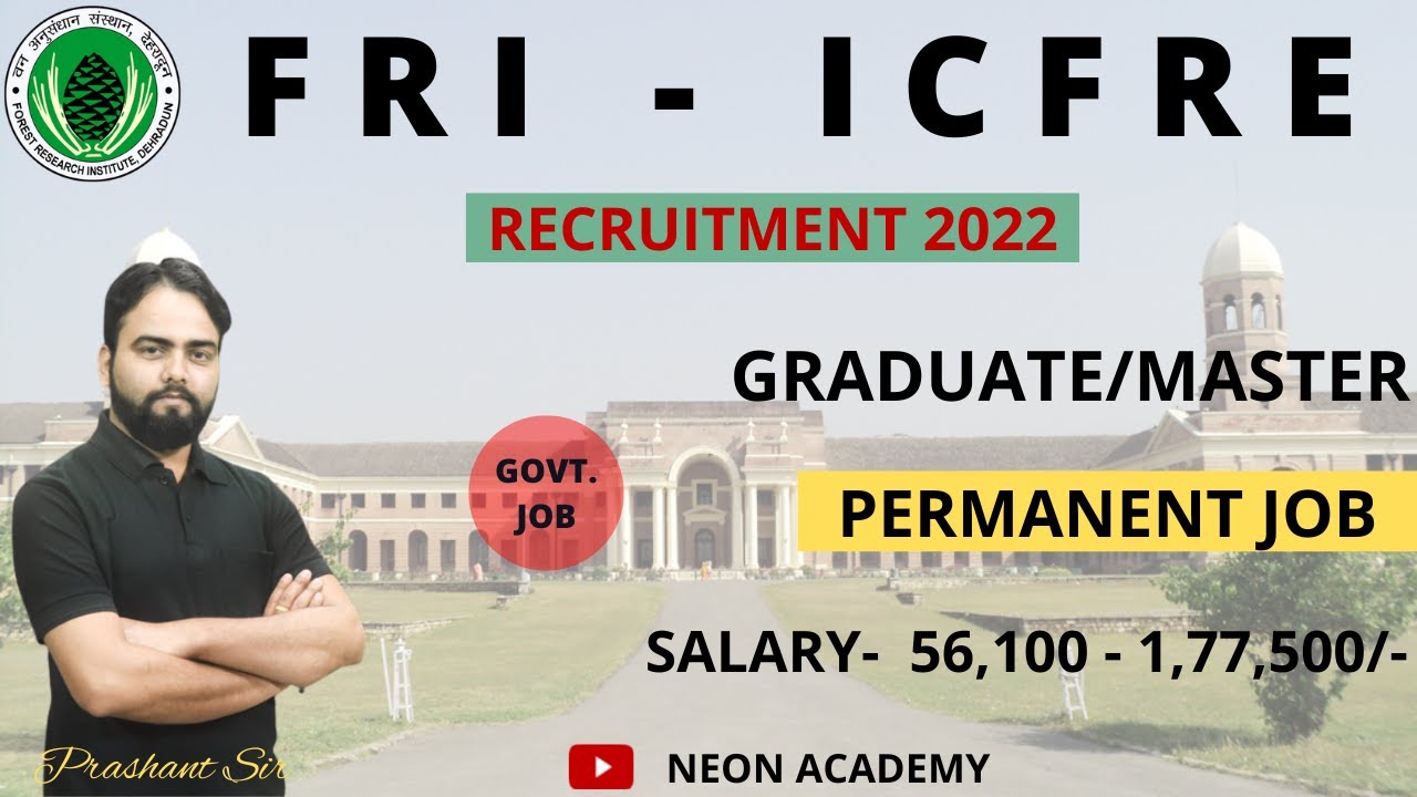 ICFRE Scientist B Recruitment 2022 Notification | ICFRE NewVacancy ...