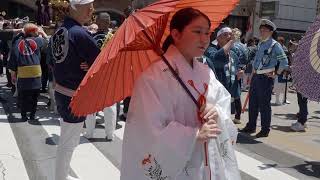 烏森神社　例大祭　本社神輿渡御　女神輿　先導神輿　2024/05/05  a15