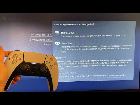 PS5: How to share the playback and sharing screen at parties! (For beginners) 2024