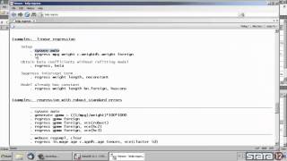 Quick help in Stata®