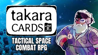 (TACTICAL SPACE COMBAT RPG) Takara Cards Gameplay (First Impressions)