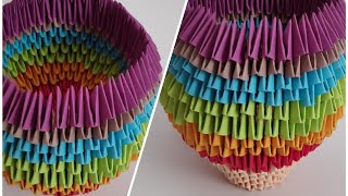 Fancy 3D Origami Bowl | iCraft Works