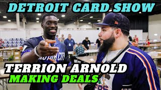 I GOT TORKED AT THE DETROIT SPORTS SPECTACULAR CARD SHOW !