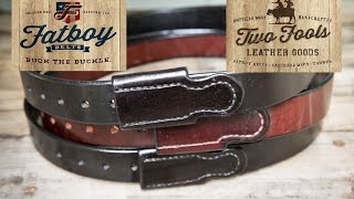 The Fatboy Belt | Two Fools Leather Goods