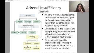 Diseases of Adrenal Gland (MA groups 4 course)