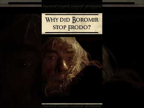 What does Boromir do when Frodo refuses the ring to Minas Tirith?