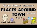 Around Town (set 2) - Super Simple Learning (vocabulary) | Learn English - Mark Kulek ESL