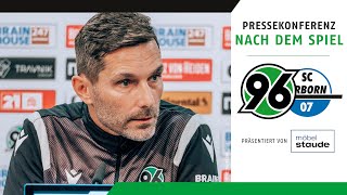 PK nach dem Spiel | Hannover 96 - SC Paderborn 07