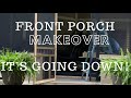 FARMHOUSE FRONT PORCH MAKEOVER