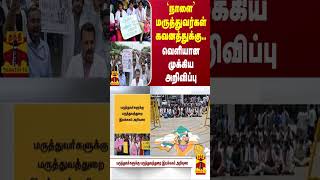 `நாளை' மருத்துவர்கள் கவனத்திற்கு... வெளியான முக்கிய அறிவிப்பு | Doctors Strike