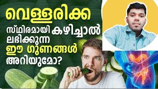 Get Beautiful\u0026Healthy skin withCucumber|Health Benefits of Cucumberin Malayalam/Ethnic Health#