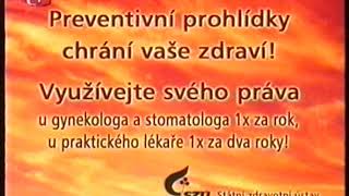 ČT 1 - Preventivní prohlídky - 2001