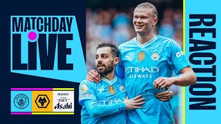 FIVE-STAR CITY, FOUR-GOAL HAALAND, THREE POINTS! | Matchday Live! Man City 5-1 Wolves