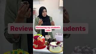 Major mistakes in cakes | reviewing my students cakes | #hkrbakingacademy #hkrsh